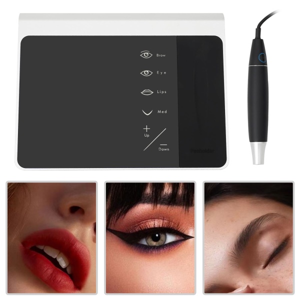 Professionele elektrische tattoo-machinekit Digitale tattoo-machine Lip-wenkbrauw-machineset Cosmetische tattoo-machine