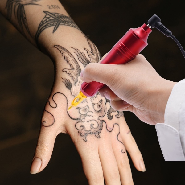 Tattoo Pen Set Rotary Tattoo Kit Veilige tattoo 5-delige tattoo-naalden