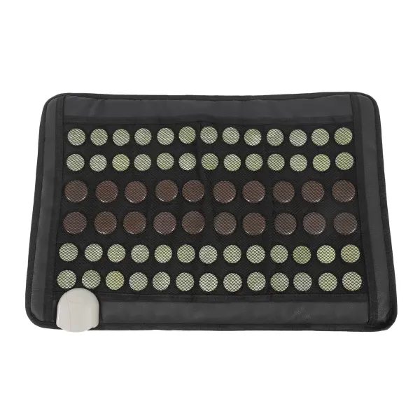 Infrarood verwarmingskussen - Toermalijn - Natuurlijke jade en toermalijn - 23,5 x 16" - 220 V - Automatische uitschakeling