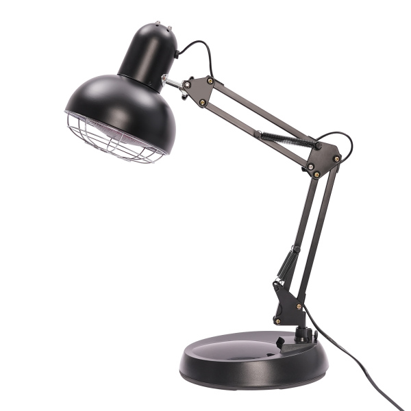 Rode Lamp, Warmtelamp, Infrarood Behandellamp, Max. Hoogte product: 65cm, Zwart