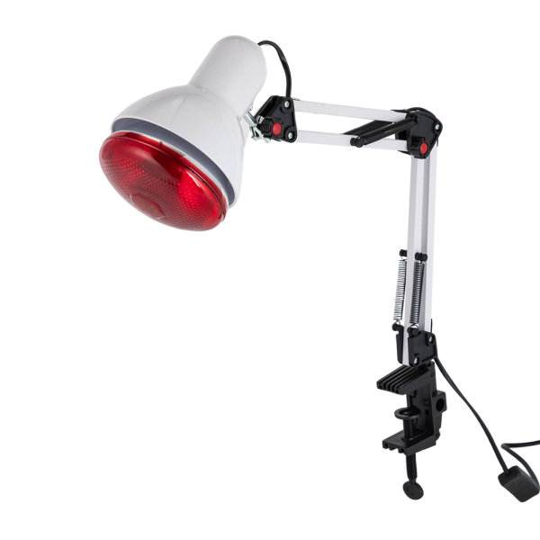 Infraroodlamp, infraroodlichttherapie, verwarmingstemperatuur: ongeveer 100℃, 220V, 150W, wit Infraroodlamp, infraroodlichttherapie, verwarmingstemperatuur: ongeveer 100℃, 220V, 150W, wit