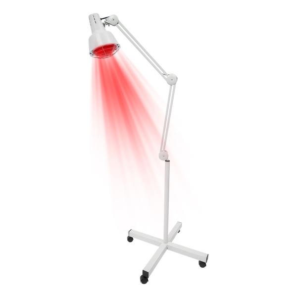 275W Lampe infrarouge à chaleur rouge Lampe infrarouge Projecteur de chaleur Lampe à Roues