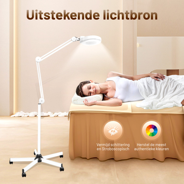5-wielversterker met mobiele ondersteuning Versterker voor schoonheidssalons (5 helderheid)