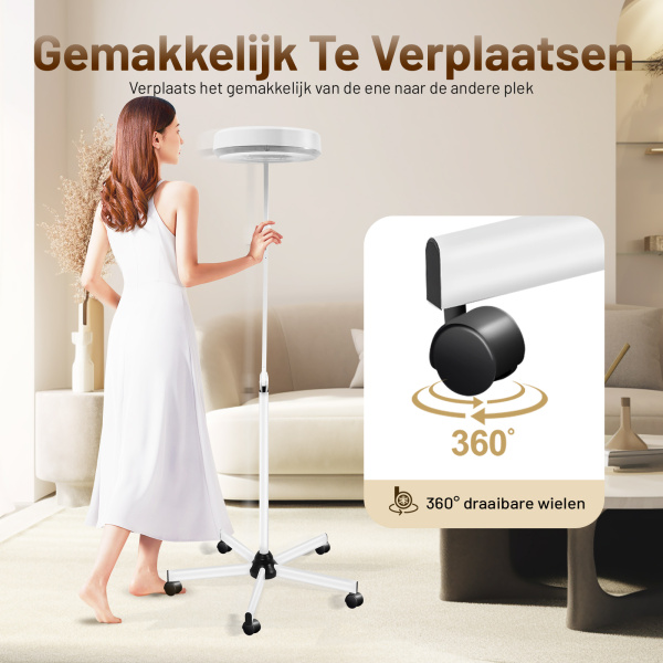 5-wielversterker met mobiele ondersteuning Versterker voor schoonheidssalons (5 helderheid) 5-wielversterker met mobiele ondersteuning Versterker voor schoonheidssalons (5 helderheid)