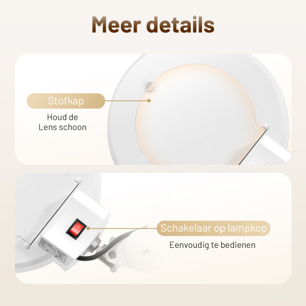 5-wielversterker met mobiele ondersteuning Versterker voor schoonheidssalons (5 helderheid)