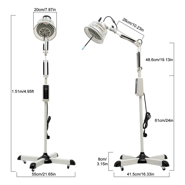 Infraroodlichttherapielamp, rode infraroodlichttherapielamp, TDP-warmtelamp Infraroodlichttherapielamp, rode infraroodlichttherapielamp, TDP-warmtelamp