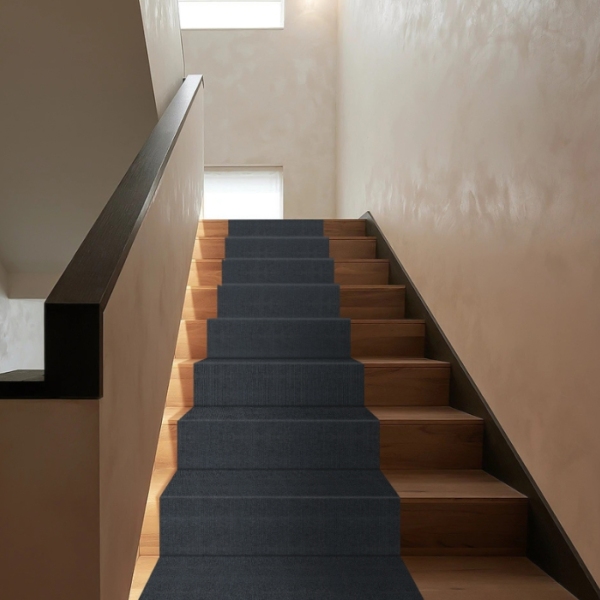 Antislipvloermat van 70 cm * 6 m, milieuvriendelijk en geurloos, gemaakt van TPR, polyester, askrijtstrepen