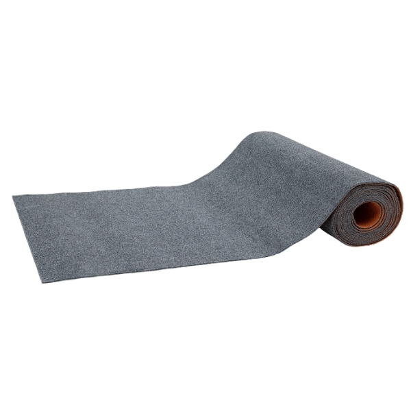 Antislipvloermat van 70 cm * 6 m, milieuvriendelijk en geurloos, gemaakt van TPR, polyester, askrijtstrepen