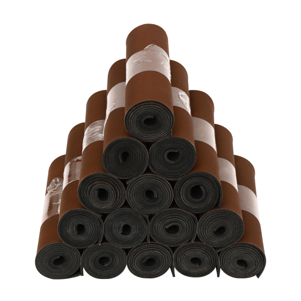 15 stuks, Antislip trapmatten, Antislip trapmatten met rubber, Bruin