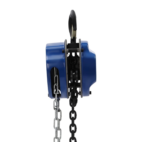 Professionele 4 m kettingtakel - 1000 kg - Gegalvaniseerde kraan - Tot 1 toon blauw
