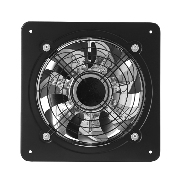 10 Inch Afzuigventilator, Draagbare Ventilatieventilator, Keuken Afzuigventilator Muurbevestiging met Terugslagklep