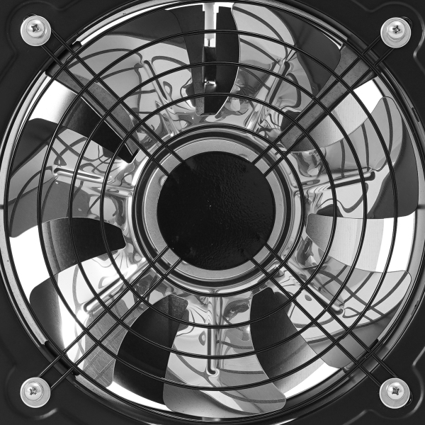 10 Inch Afzuigventilator, Draagbare Ventilatieventilator, Keuken Afzuigventilator Muurbevestiging met Terugslagklep