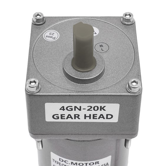 DC-reductiemotor, 24V 60W-motor met hoge koppelsnelheidsregeling, reductiemotor DC-reductiemotor, 24V 60W-motor met hoge koppelsnelheidsregeling, reductiemotor