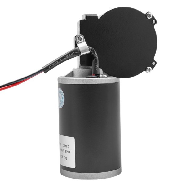 45W 24V DC 15nm wormwormmotor, nominaal toerental: 160 ± 20 RPM, voor automatische deur, elektrische tafels