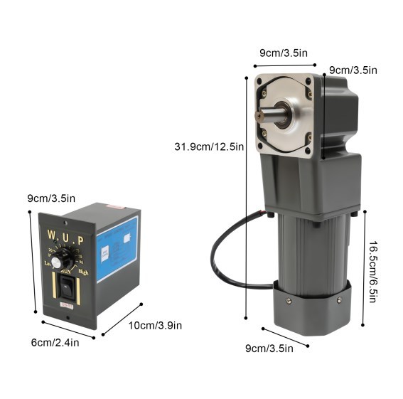 Reductiemotor Inductiemotor Uitgangshoek 90° Rechthoekige uitgang 45R/MIN, snelheidsreductiemotor Reductiemotor Inductiemotor Uitgangshoek 90° Rechthoekige uitgang 45R/MIN, snelheidsreductiemotor