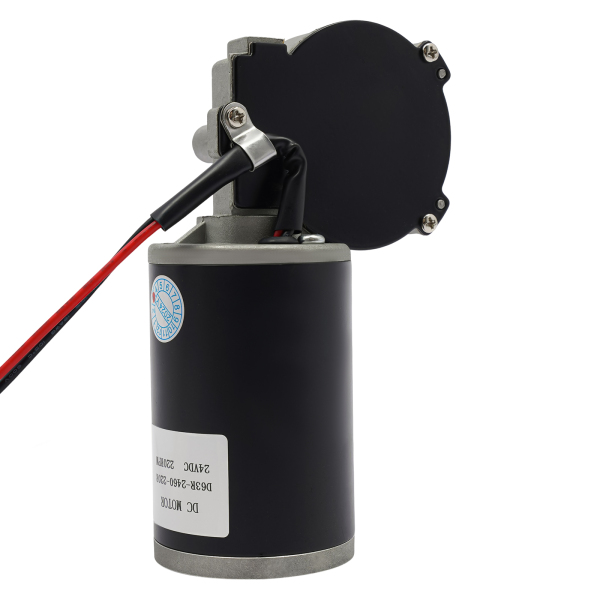 DC-motor, DC-reductiemotor, elektrische reductiemotor 60 W, 220 RPM