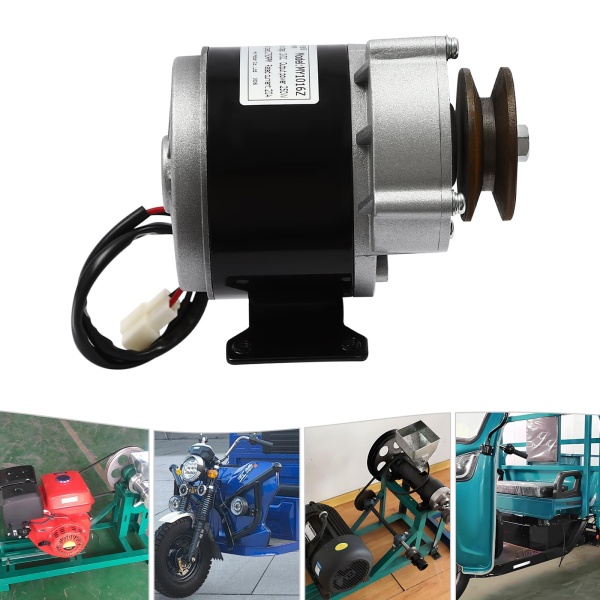Elektromotor met snelheidsreductie, krachtige elektromotor met riemschijf, reductiemotor Elektromotor met snelheidsreductie, krachtige elektromotor met riemschijf, reductiemotor