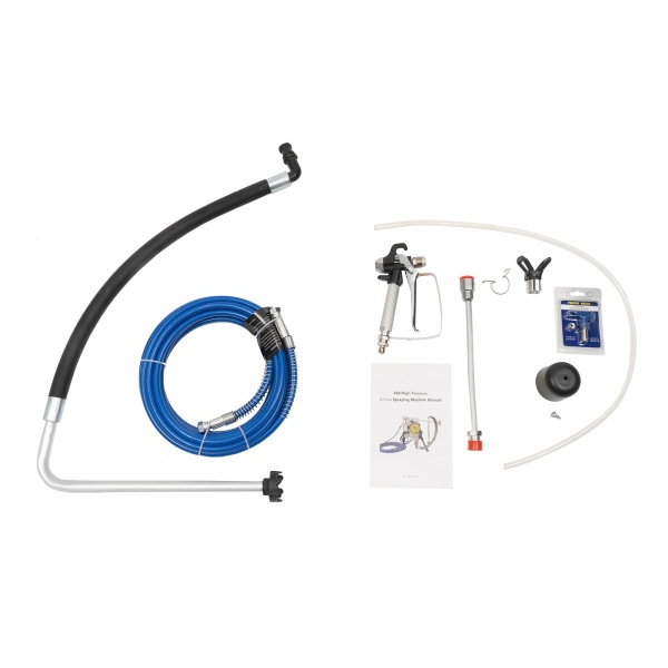 1500W airless verfspuit, 77.43oz/min airless verfspuit voor binnen- en buitenschilderprojecten