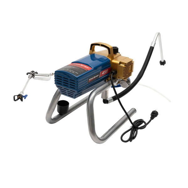 1500W airless verfspuit, 77.43oz/min airless verfspuit voor binnen- en buitenschilderprojecten