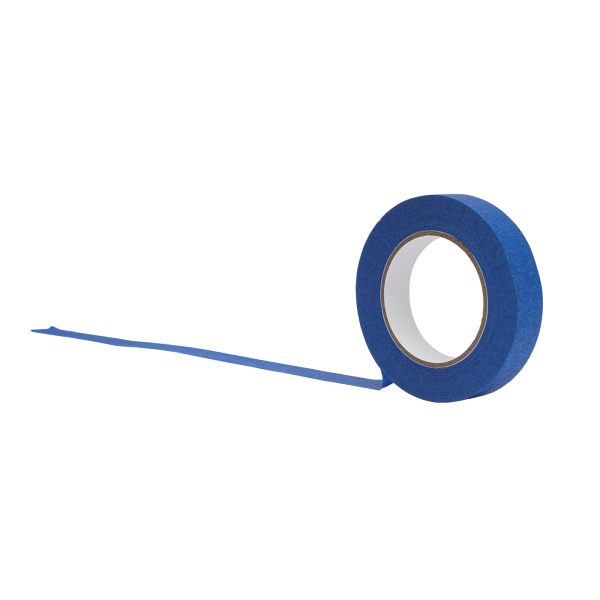 36 rollen schilderstape, 24 mm x 55 m, blauwe masking, schilderstape, UV-bestendig, vochtbestendig