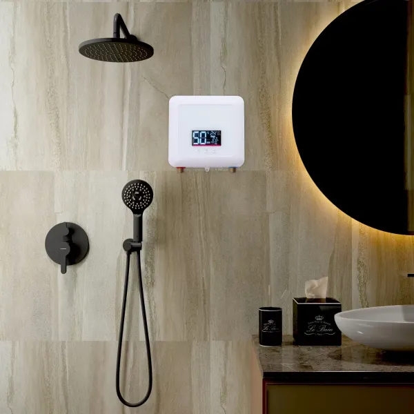 7500 W instant elektrische boiler met afstandsbediening, Ipx4, onder tafel, eenvoudig te installeren, voor keukens, badkamers, eetkamers, hotels, enz.