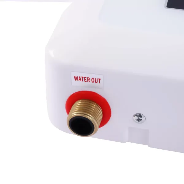 7500 W instant elektrische boiler met afstandsbediening, Ipx4, onder tafel, eenvoudig te installeren, voor keukens, badkamers, eetkamers, hotels, enz.