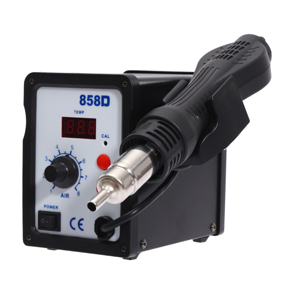 Heteluchtpistool met digitaal display en instelbare temperatuur, draagbaar heteluchtpistool, 700W