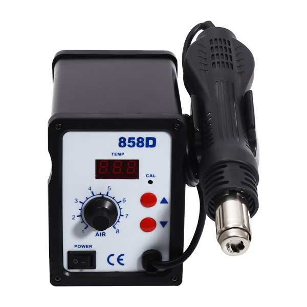 Heteluchtpistool met digitaal display en instelbare temperatuur, draagbaar heteluchtpistool, 700W