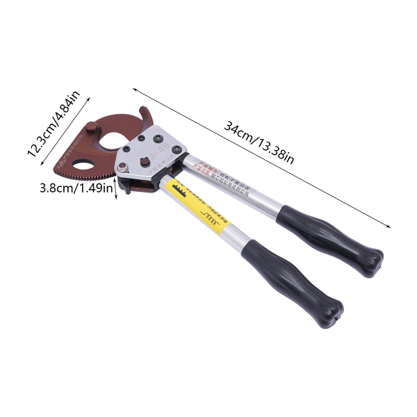 Ratelkabelschaar Zware aluminium koperen gepantserde kabelschaar Ratelkabelschaar Zware aluminium koperen gepantserde kabelschaar