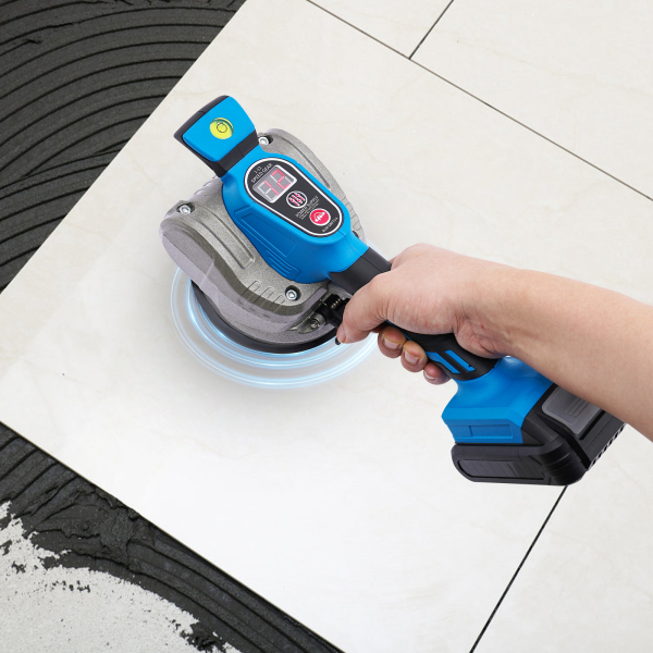 21v digitale display tegeltegelmachine Blauwe tegelnivelleringsmachine Op grote schaal gebruikt in woningen, hotels, restaurants, clubhuizen, decoratie-industrieën