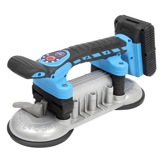 Tegelvibrator met 6 snelheden, 50-200 Hz/s, met zuignappen van 12 cm, handmatige tegelvibrator
