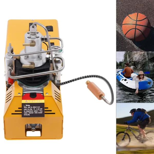 Hogedrukcompressor 50 l/min 300 bar PCP-inflator, lektesten, druktesten, PCP-luchtcompressor