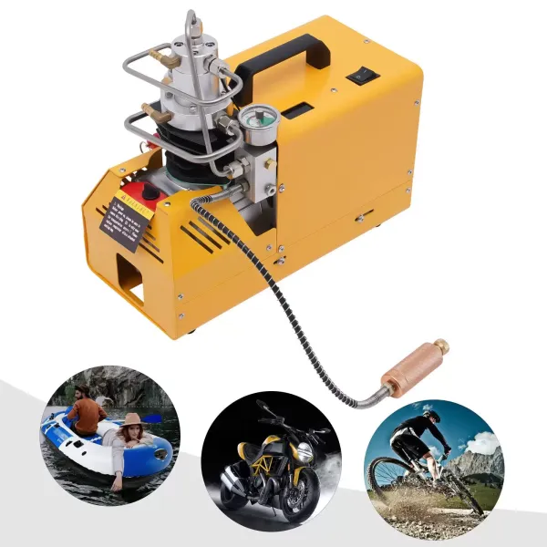 Hogedrukcompressor 50 l/min 300 bar PCP-inflator, lektesten, druktesten, PCP-luchtcompressor