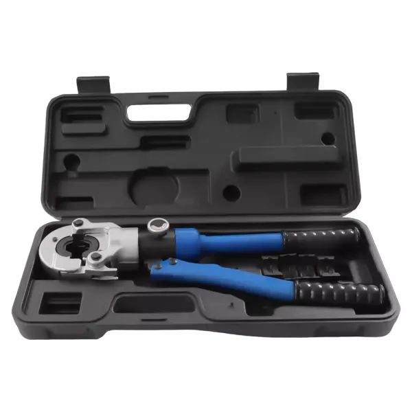 Koperen buisfittingen Hydraulische pijpkrimptang met 1/2 ", 3/4" en 1 "kaak Koperen pijpperstang, veel gebruikt in het drainagepijpleidingsysteem