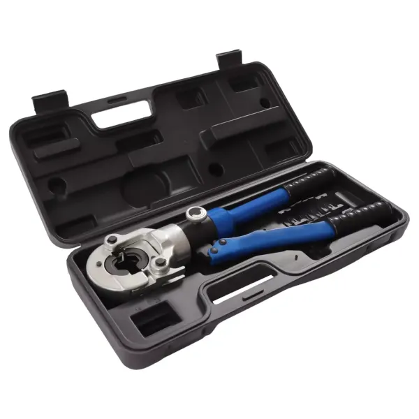 Koperen buisfittingen Hydraulische pijpkrimptang met 1/2 ", 3/4" en 1 "kaak Koperen pijpperstang, veel gebruikt in het drainagepijpleidingsysteem