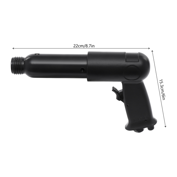 Luchthamerset, 9" x 6" luchthamerset met snelontgrendelingsbeugel, snel gesneden luchthamer met schop Luchthamerset, 9" x 6" luchthamerset met snelontgrendelingsbeugel, snel gesneden luchthamer met schop