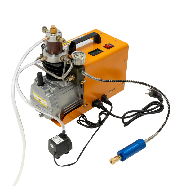 Draagbare PCP Luchtcompressor Pomp Hoge Druk Luchtcompressor Pomp Elektrische Luchtpomp 1.8KW 13.4*7.1*13.4in Oranje Draagbare PCP Luchtcompressor Pomp Hoge Druk Luchtcompressor Pomp Elektrische Luchtpomp 1.8KW 13.4*7.1*13.4in Oranje