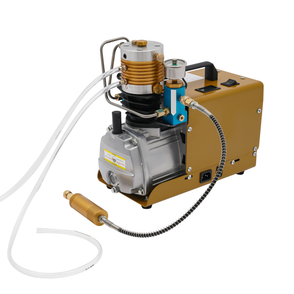 Draagbare PCP-luchtcompressor, hogedrukluchtcompressorpomp, elektrische luchtpomp - Super Set Pressure-versie Model Europese stekker 220V