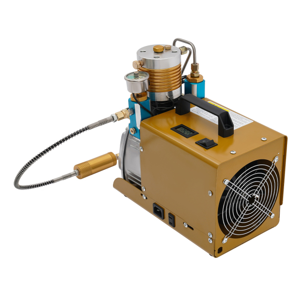 Draagbare PCP-luchtcompressor, hogedrukluchtcompressorpomp, elektrische luchtpomp - Super Set Pressure-versie Model Europese stekker 220V