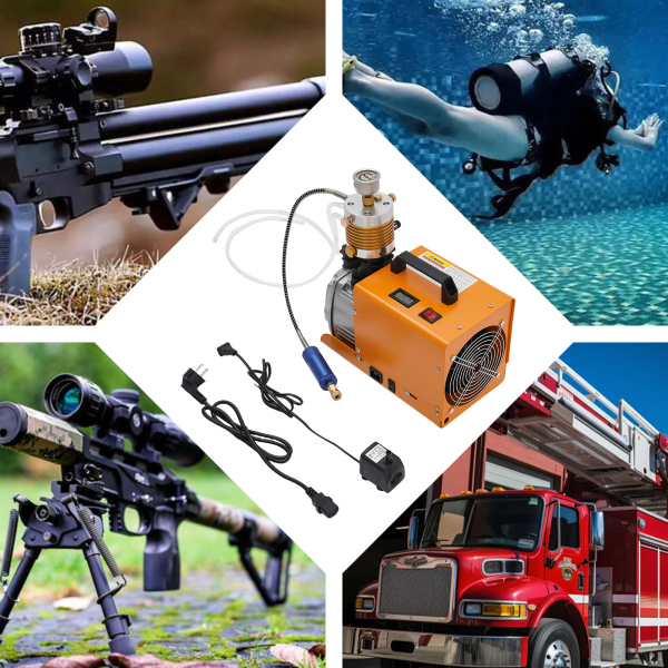 Draagbare PCP-luchtcompressorpomp, hogedrukluchtcompressorpomp, elektrische luchtpomp - elektrisch hoogspanningsmodel Draagbare PCP-luchtcompressorpomp, hogedrukluchtcompressorpomp, elektrische luchtpomp - elektrisch hoogspanningsmodel