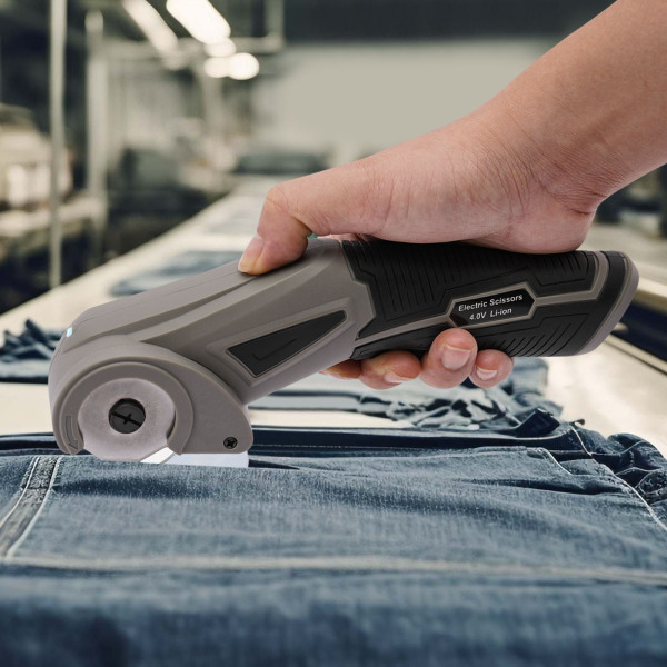 Draadloze elektrische schaar Kleermakersschaar Stof Leer Tapijt Naaisnijder