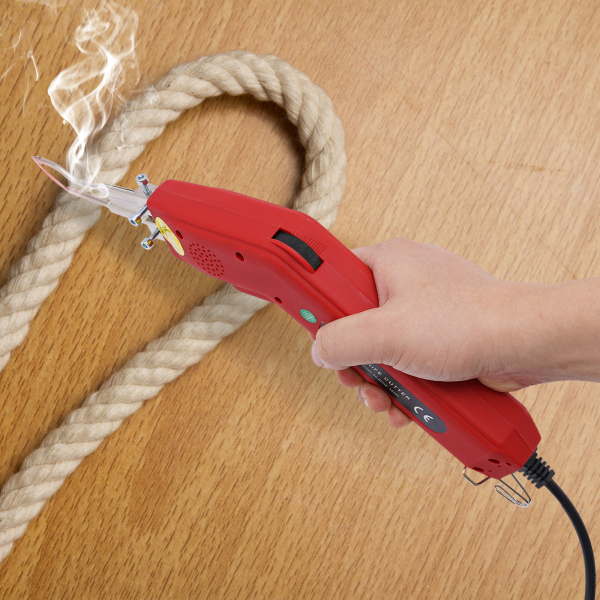 100W stoffen touwsnijder, professionele elektrische heatsealer-snijder met instelbaar vermogen, 220-240V / 100W