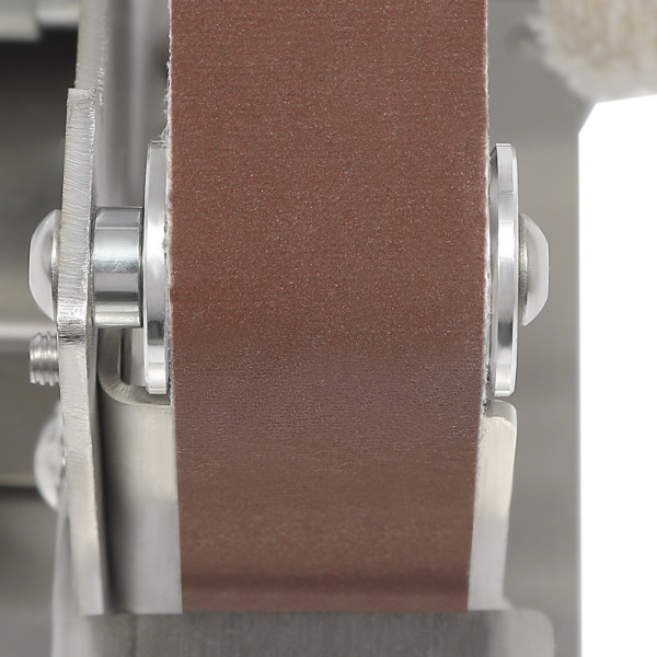 CNCEST Mini-bandschuurmachine met 10 schuurbanden 150W Max10000RPM DIY-polijstmachineslijper 7-snelheden verstelbare voeding 3-delige moersleutel CNCEST Mini-bandschuurmachine met 10 schuurbanden 150W Max10000RPM DIY-polijstmachineslijper 7-snelheden verstelbare voeding 3-delige moersleutel
