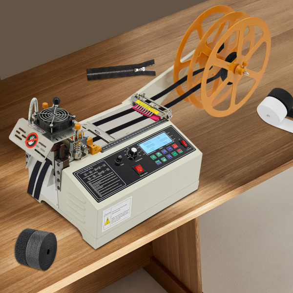 Webbing snijmachine, automatische warme en koude tape snijder, automatische lintband stof snijder Webbing snijmachine, automatische warme en koude tape snijder, automatische lintband stof snijder