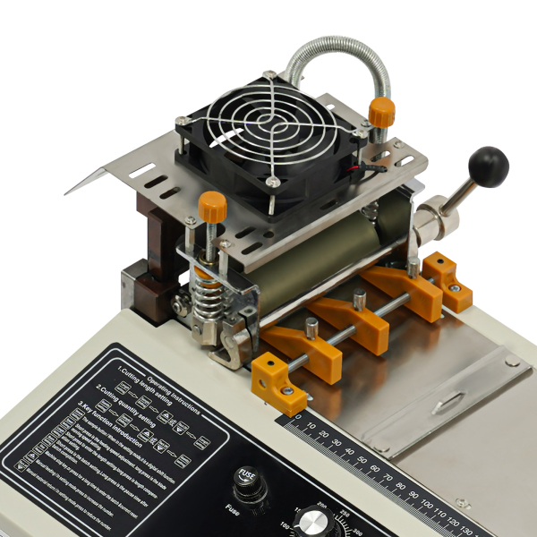 Webbing snijmachine, automatische warme en koude tape snijder, automatische lintband stof snijder