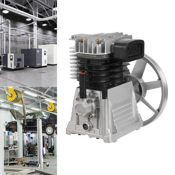 2,2 kW 2065-3 PK Gesmeerde luchtpompkop 3 PK Cilinder 250 l/min
