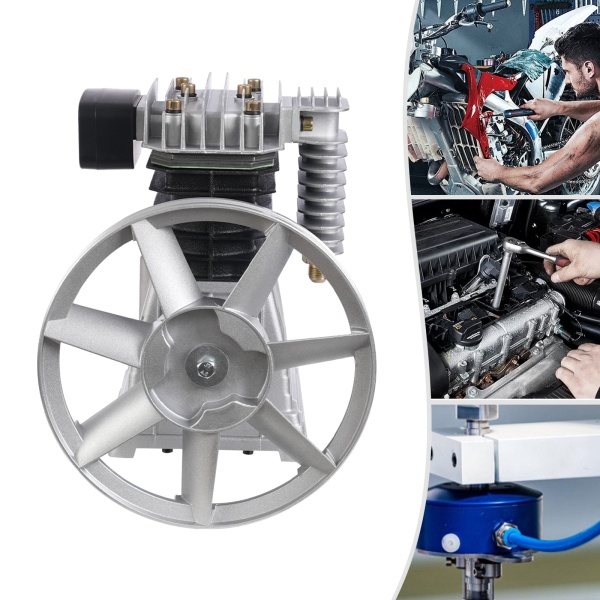 2,2 kW 2065-3 PK Gesmeerde luchtpompkop 3 PK Cilinder 250 l/min