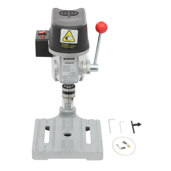 Mini-boormachine, mini-tafelboormachine met snoer, draagbare boormachine voor lesexperimenten, doe-het-zelf-knutselwerk Mini-boormachine, mini-tafelboormachine met snoer, draagbare boormachine voor lesexperimenten, doe-het-zelf-knutselwerk