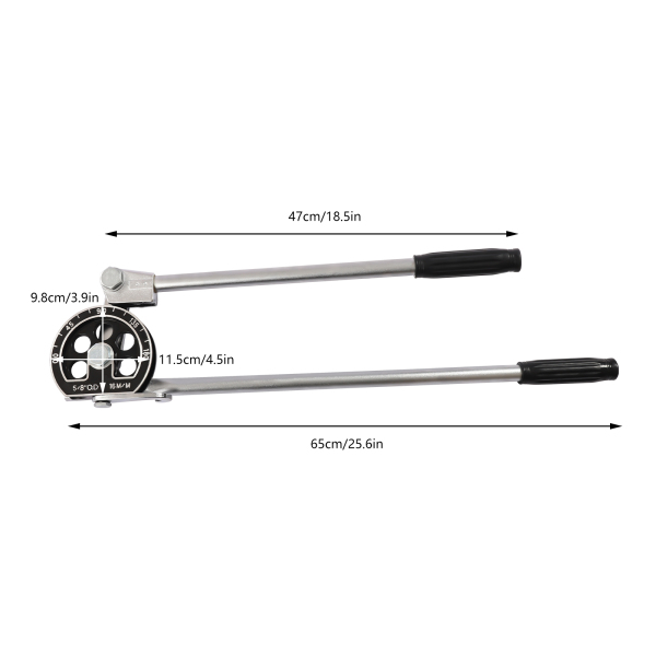 Pijpenbuigmachine, Pijpenbuigcapaciteit 5/8 inch, Buighoek: 0~180, voor aluminium en roestvrijstalen pijpen Pijpenbuigmachine, Pijpenbuigcapaciteit 5/8 inch, Buighoek: 0~180, voor aluminium en roestvrijstalen pijpen