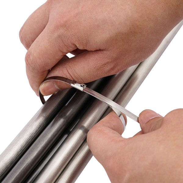 200 stuks kabelbinders roestvrij staal pistool metalen kabelbinders gereedschap voor kabelbinders 4,8 * 300 mm 200 stuks kabelbinders roestvrij staal pistool metalen kabelbinders gereedschap voor kabelbinders 4,8 * 300 mm
